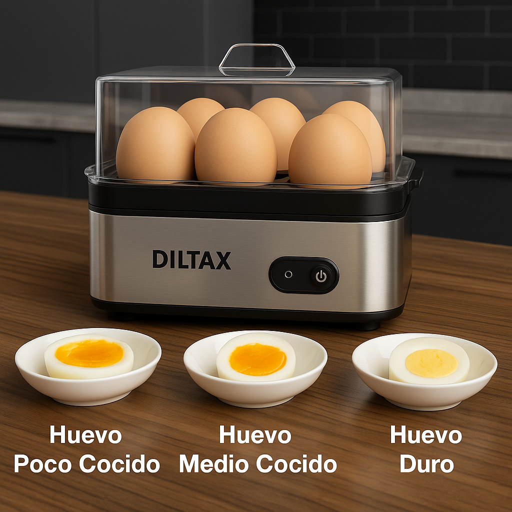 DILTAX Egg™ – Cocedor Inteligente de Huevos