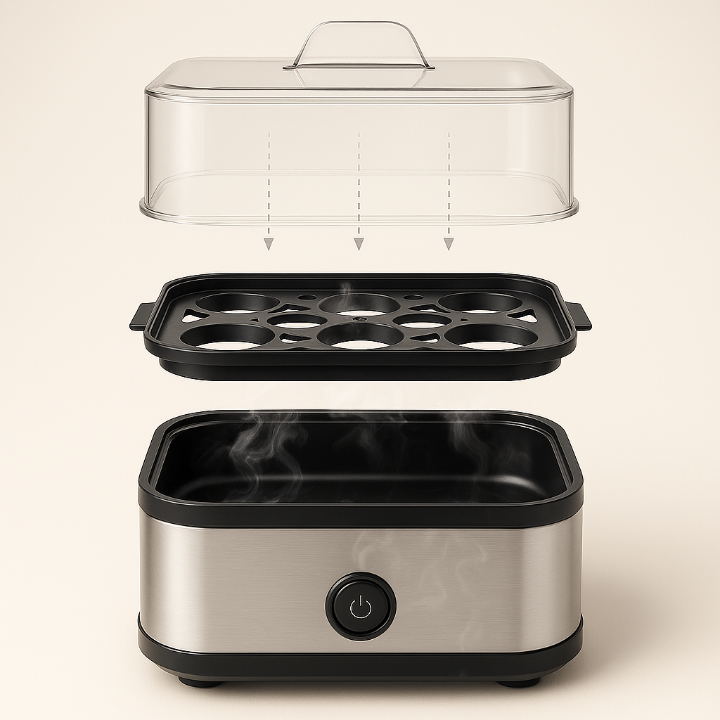 DILTAX Egg™ – Cocedor Inteligente de Huevos