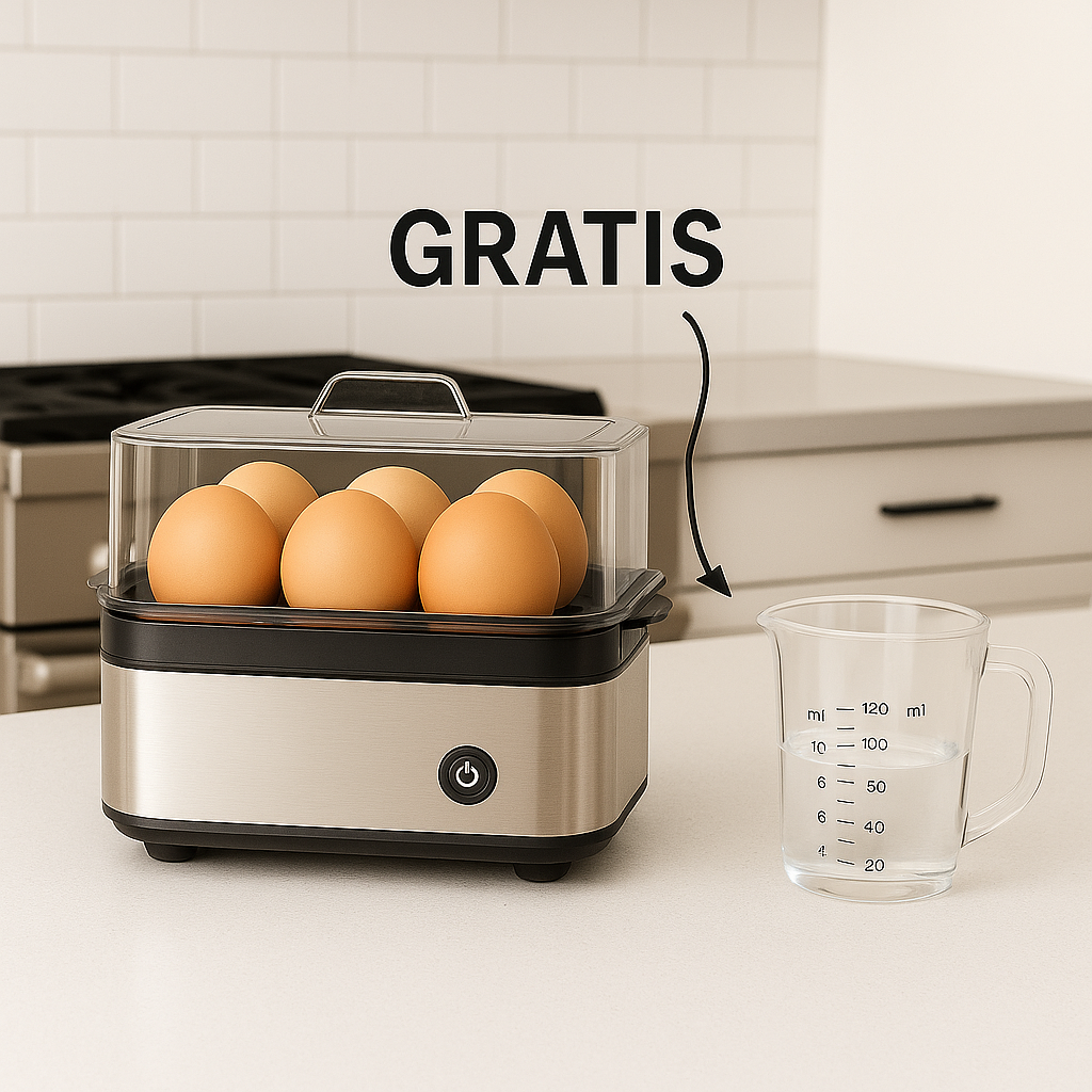 DILTAX Egg™ – Cocedor Inteligente de Huevos